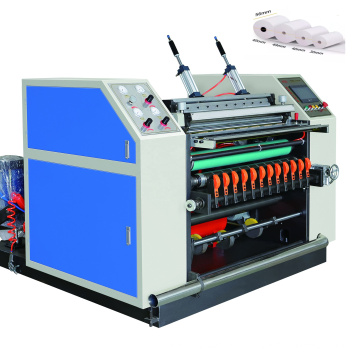 RTFQ-900 cash register paper slitter and rewinder ATM pos paper slitting machine thermal paper slitting and rewinding machine